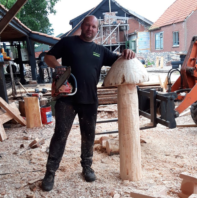 Houten salontafel