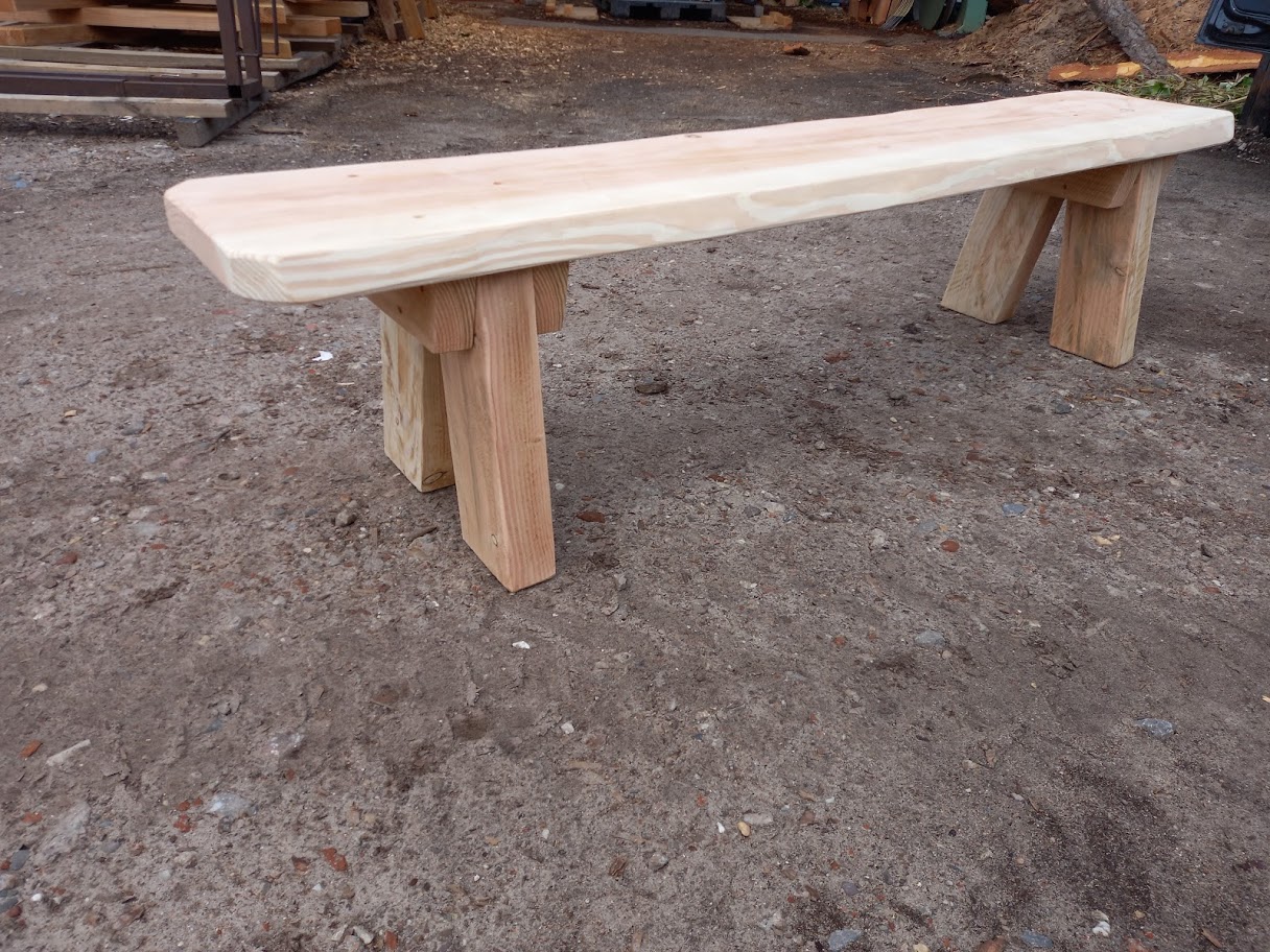 Tuinbank zonder rugleuning